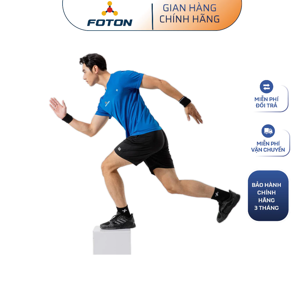 [Foton X Coolmate] Áo Thun Nam Thể Thao Basics (cổ tròn)